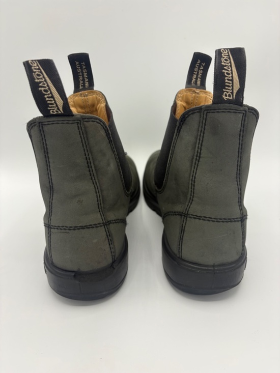 Blundstone Olive Green Chelsea Work Boots main image 7